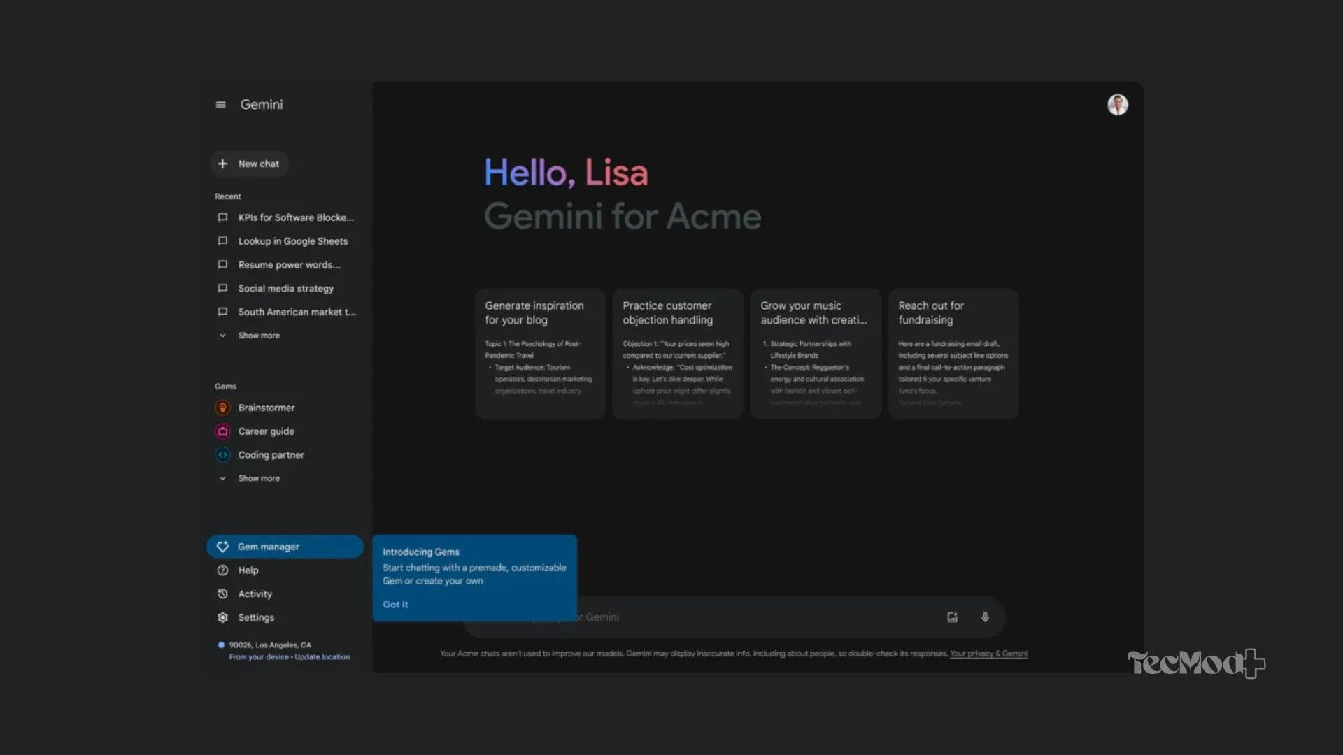 Gems do Gemini: o que são e como criar seus próprios assistentes de IA