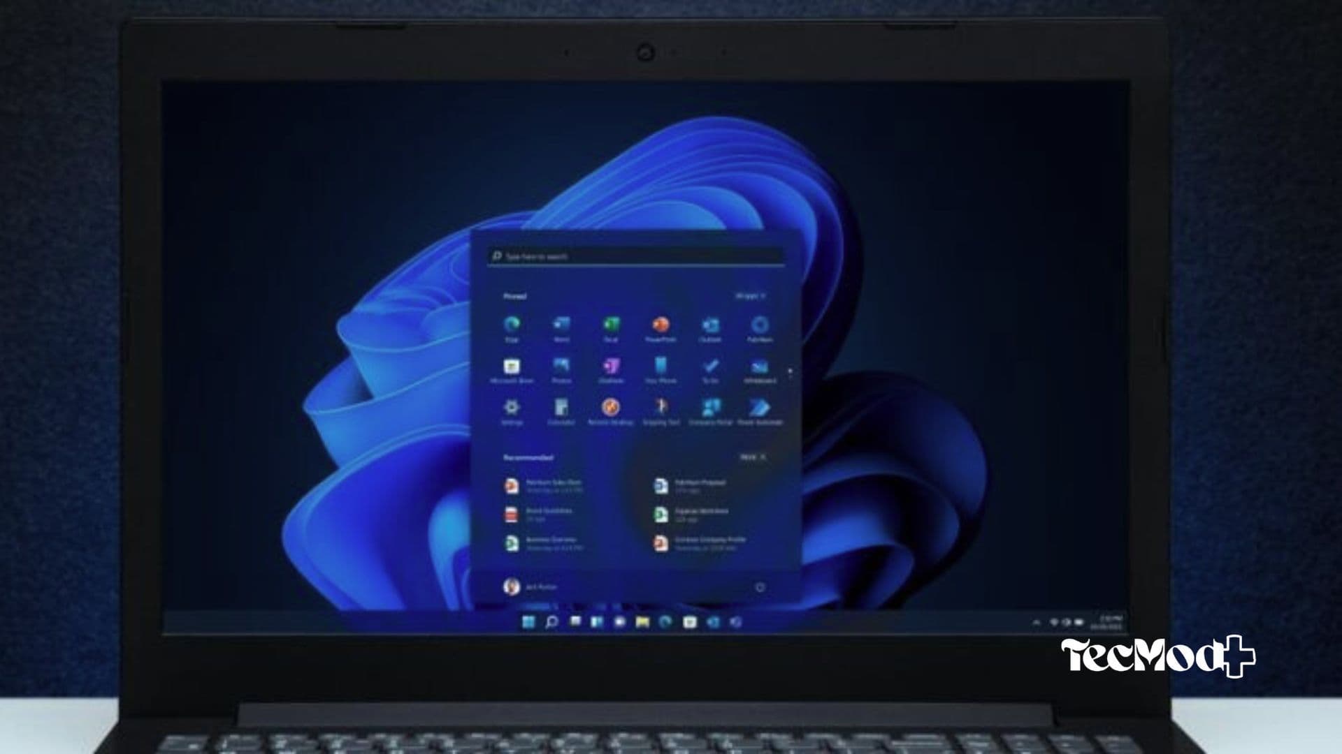 Interface gráfica de um sistema operacional moderno exibindo aplicativos em execução.