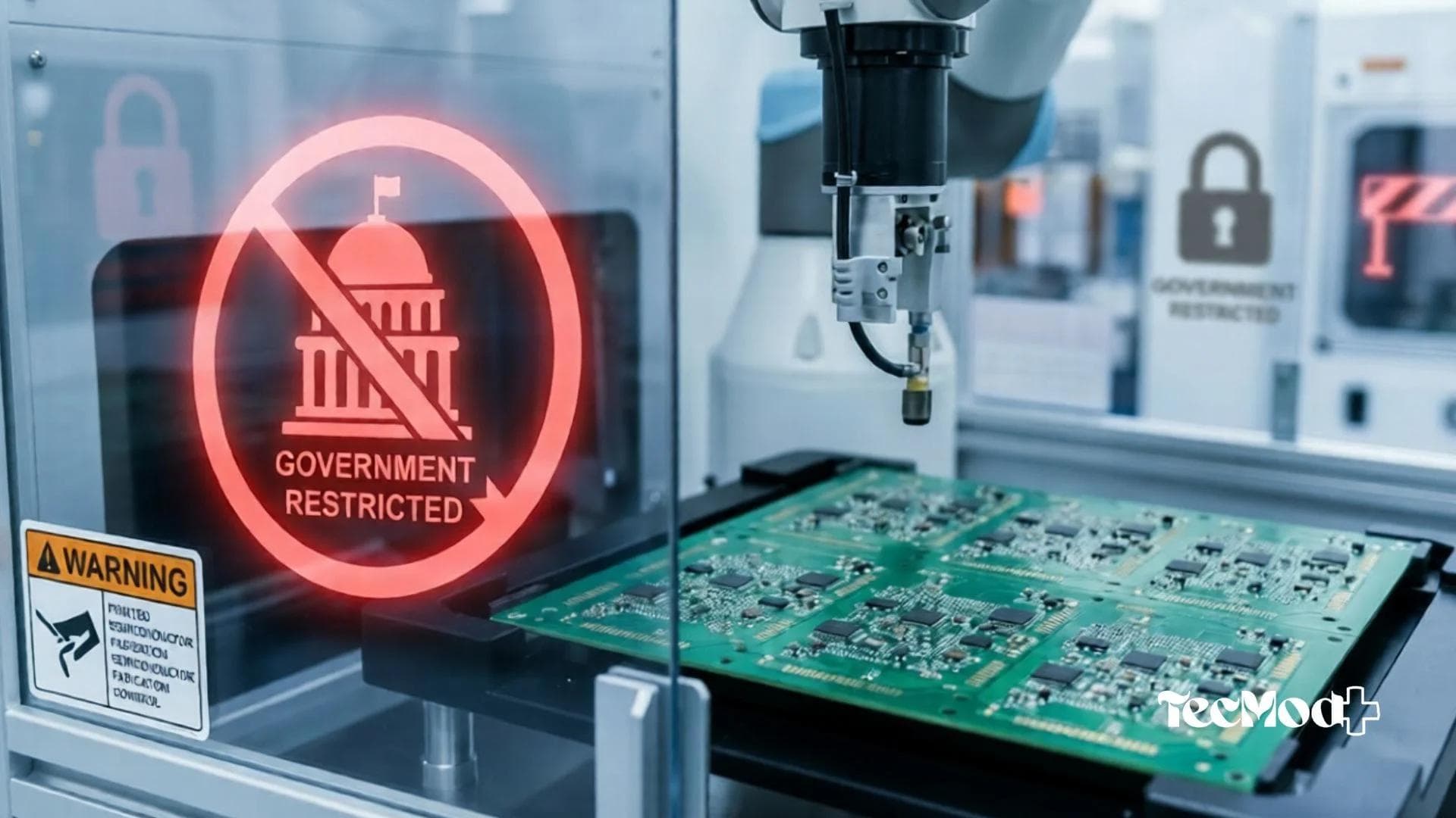 Fábrica de chips no centro de disputa por segurança nacional nos EUA.