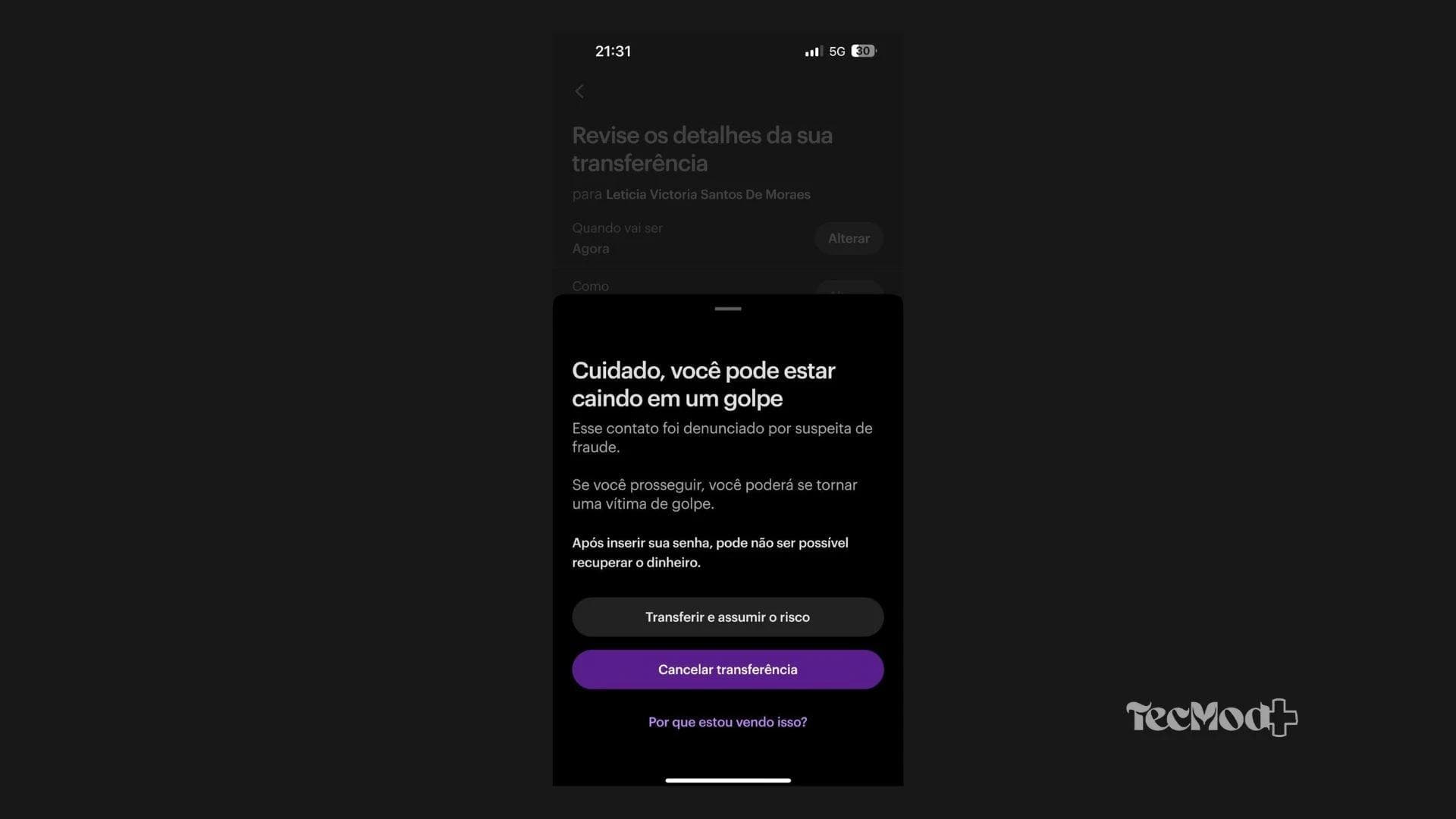 Golpes com Pix no Brasil em 2026 e cuidados ao transferir dinheiro